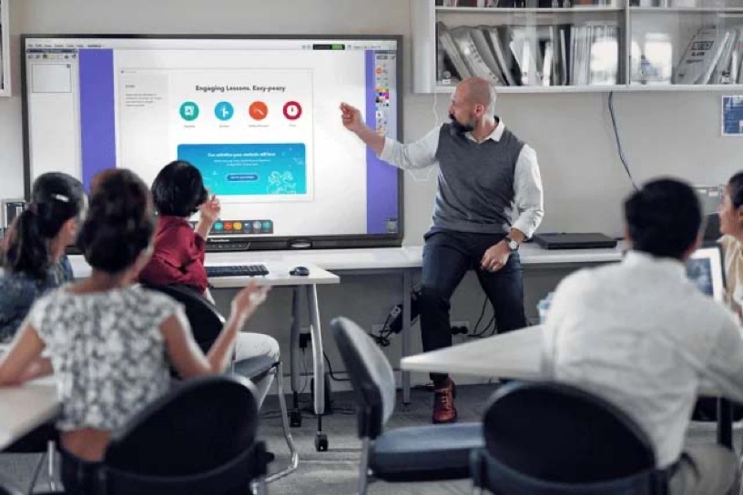 G2 slim panel interactive flat panel for classrooms